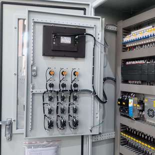 PLC配電柜模塊編程自動化設備成套電氣水處理控制柜 安天新品