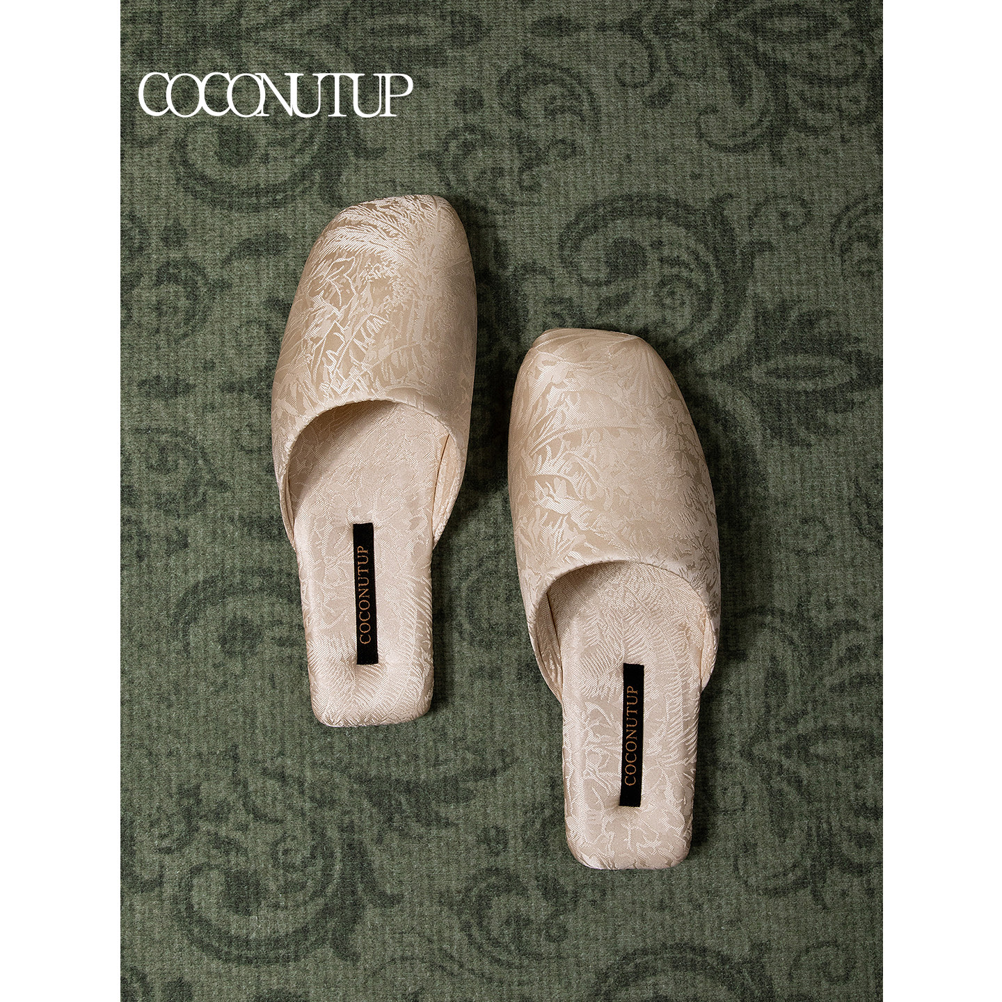 新中式国风拖鞋女夏季2025新款四季室内家居防滑静音家用高级棉拖