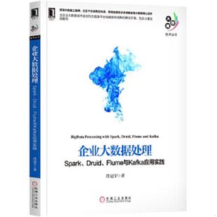 Druid 企业大数据处理：Spark Flume与Kafka应用实践 肖冠宇 社 正版 机械工业出版 速发9787111579229