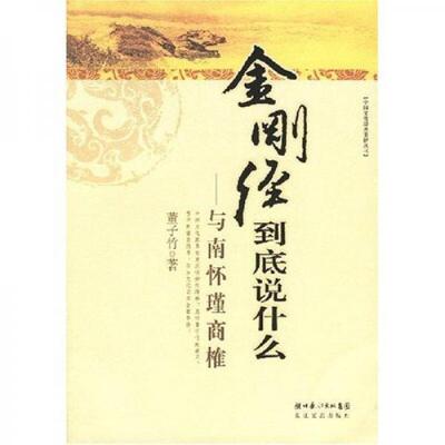 正版速发9787535419675 《金刚经》到底说什么：与南怀瑾商榷 董子竹著 长江文艺出版社