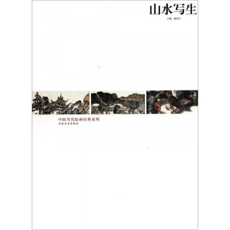 正版速发9787540128302 中国当代绘画经典系列 山水写生  范扬  著 河南美术出版社 卢禹舜　等绘 河南美术出版社