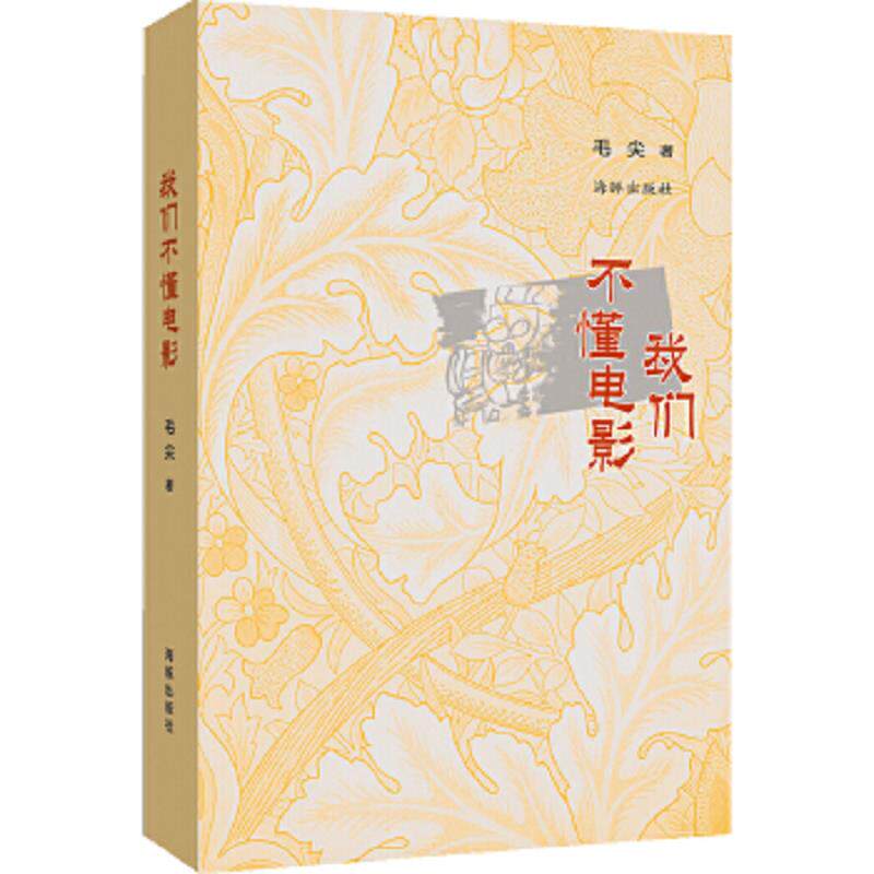 正版速发9787511016485 我们不懂电影 毛尖 海豚出版社