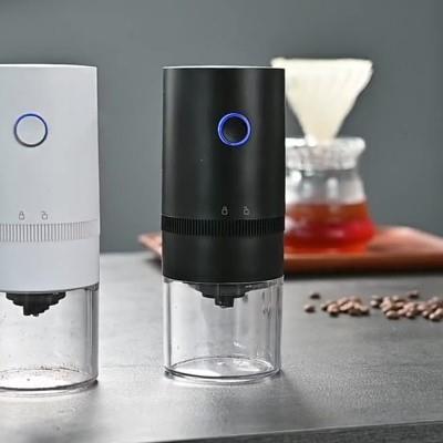 电动咖啡磨豆机咖啡豆研磨机全自动手摇手磨家用咖啡机u.