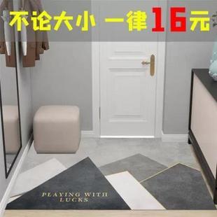 入户门垫客厅进门脚垫家用卧室床边毯厨房大面积地垫防滑耐脏
