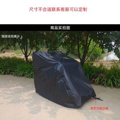 轮椅防尘罩防雨老人代步车助力车盖布电动轮椅防尘防晒罩防雨套厚