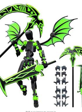 跨境13人偶关节手工可动3D打印天使玩具第4假人玩偶DIY全身