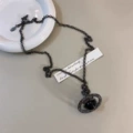 Black Planet Necklace