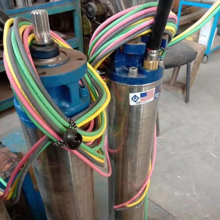 小型家用380伏喷泉深井泵,增压潜水泵4千瓦密闭式水泵