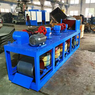 CP3-500三盘带磁选机 红柱石兰晶石分选提纯 非金属矿物除铁设备