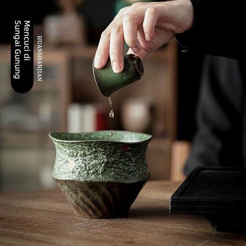 原矿窑变陶瓷建水茶洗水盂家用覆古茶渣缸茶道零配件杯洗茶器茶具