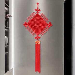 中国结挂件客厅高档红色装饰新年玄关中国节春节挂饰平安结同心结