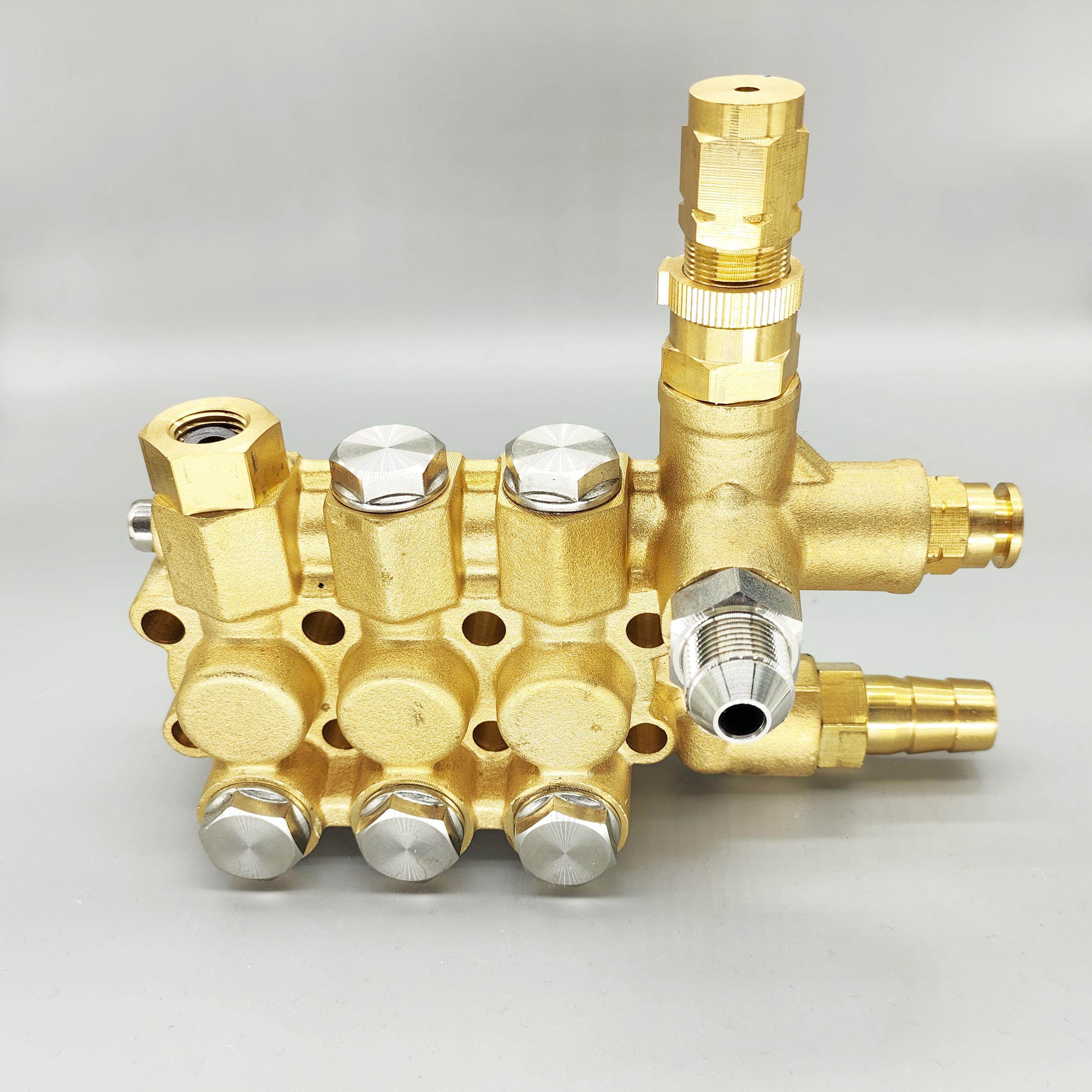 欧赛特黑马美拓QM1511-2/4/1513高压清洗机铜头泵头铜块机头配件