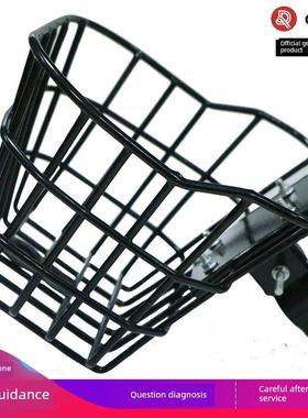 dyu大鱼电动自行车原装d1d2d3金属铁前车篮车筐车架车篓菜篮子