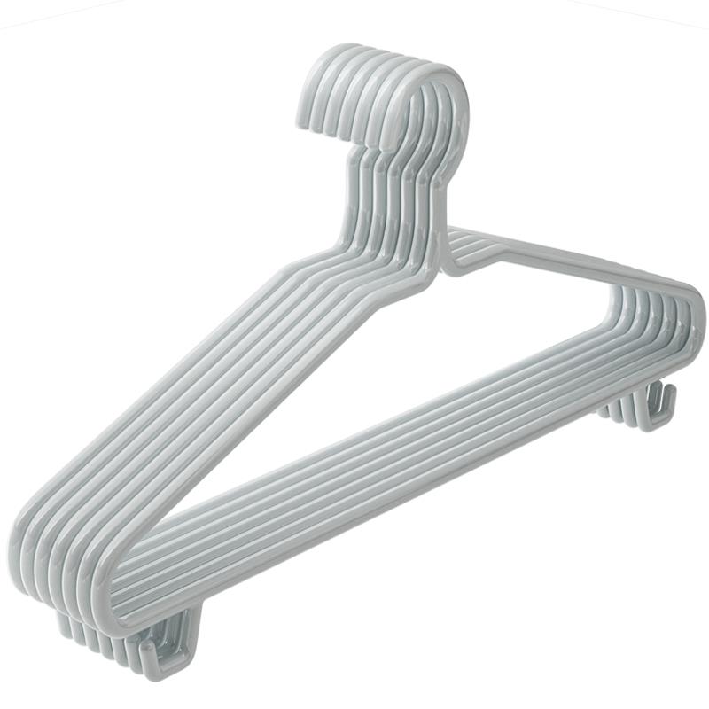 干湿两用家用挂衣架加厚加粗防滑无痕衣撑架子宿舍学生用防锈