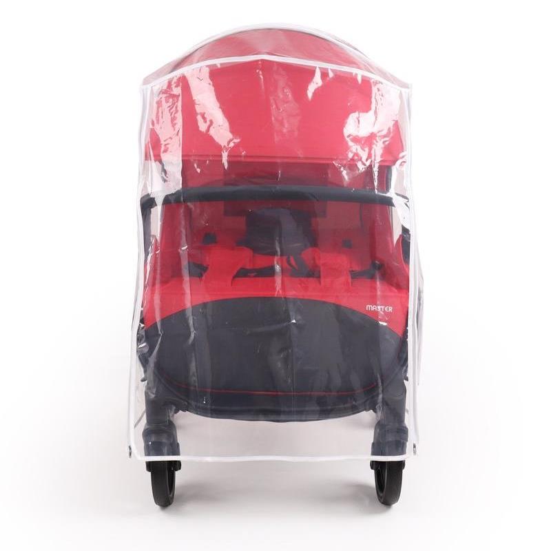 Master婴儿双人单人婴儿车四轮婴儿车防风罩雨罩座垫垫垫配件