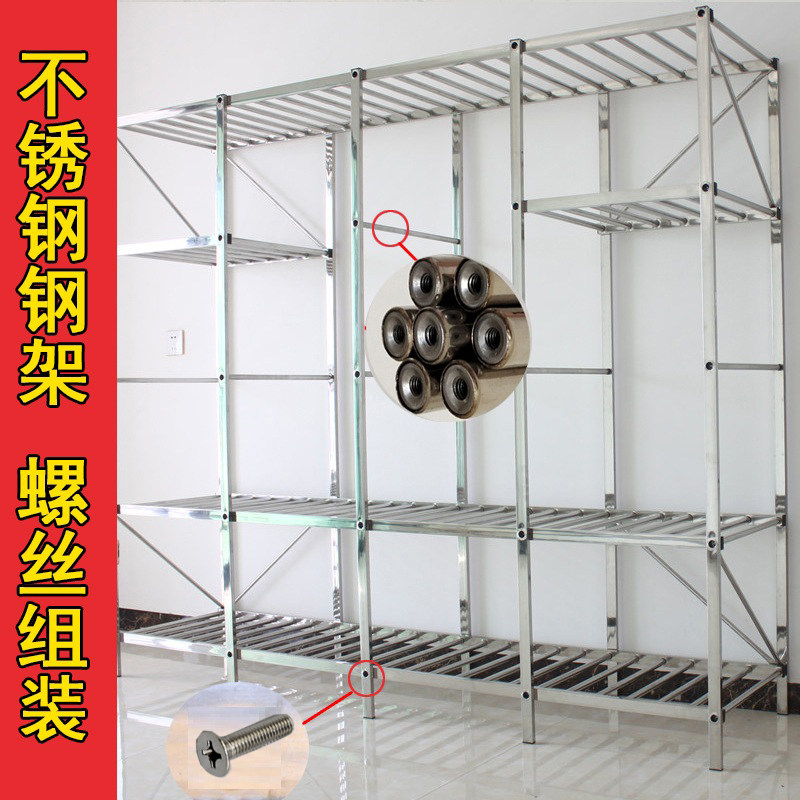 布衣柜钢管加粗加固组装结实耐用超强承重厚不锈钢全钢架简易衣柜