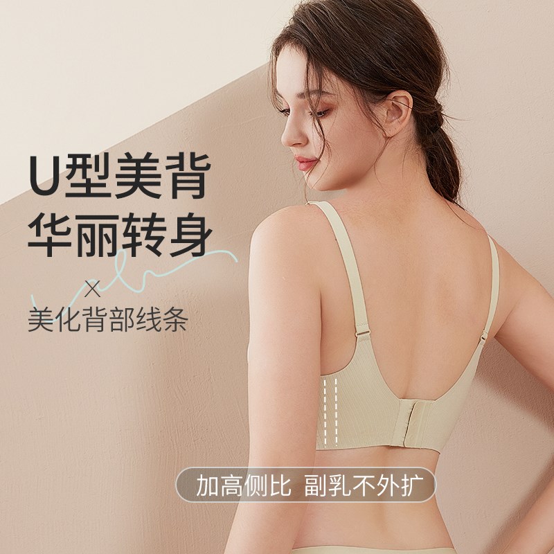 哺乳内衣聚拢防下垂产后喂奶孕妇专用浦乳期文胸前开扣怀孕期胸罩
