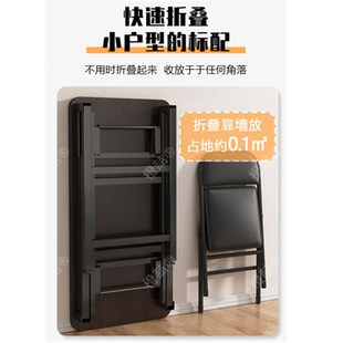 电脑桌办公桌阅览桌长方形培训桌家用学生写字桌书桌 折叠桌子台式