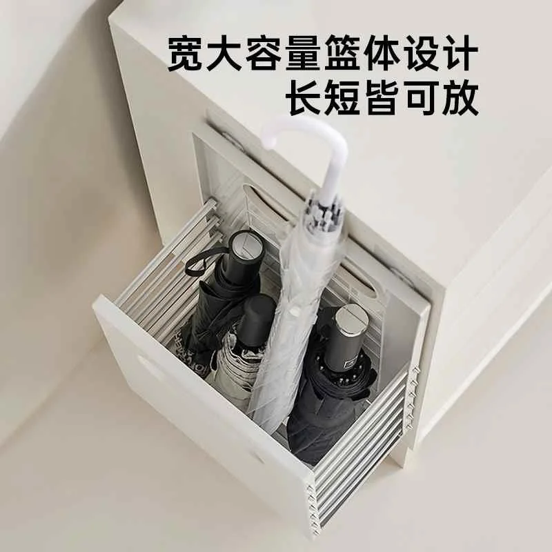 壁挂式雨伞收纳架门后折叠装伞桶雨具家用门口入户置物架放伞新品