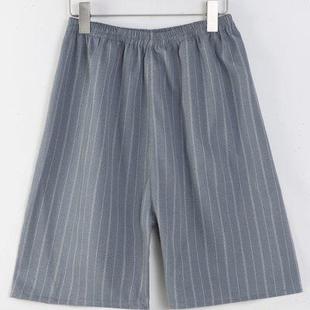 汗蒸服桑拿服温泉洗浴足疗按摩家居服 高档条纹贡棉男款