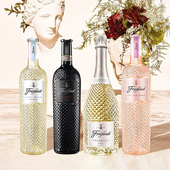 全球畅销菲斯奈特基安蒂红葡萄酒750ml单支装 干型意大利原装 进口