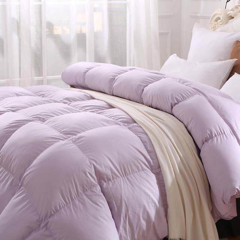 新面料柔赛丝羽绒被壳自充羽绒被套轻薄柔软防钻绒羽绒被子半成品