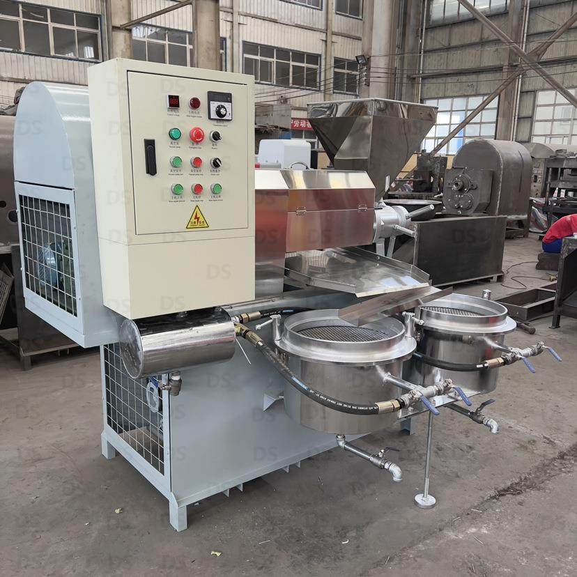 80型螺旋榨油机 花生油 螺杆榨油机 椰子肉榨油机 仙人掌籽榨油机