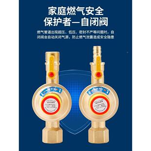 燃气自闭阀家用天然气管道安全自闭阀天燃气安全阀自动切断阀