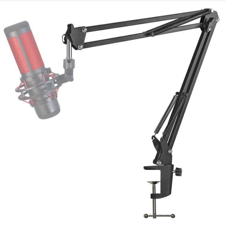 声浪HyperX麦克风加重新款夹子电容话筒电脑台式桌面黑色悬臂支架,影音电器,支架,淘宝优惠券,粉丝福利购,淘宝优惠卷