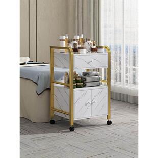 美容车小推车美容院专用仪器架子剪发工具柜新款带轮子移动置物架