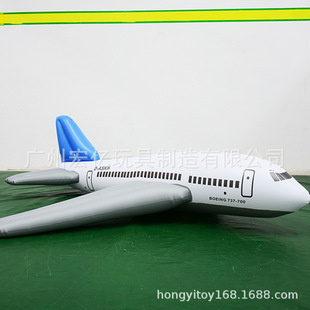 航空广告 飞行展览 白色充气飞机模型 航天飞机模型 PVC充气飞机