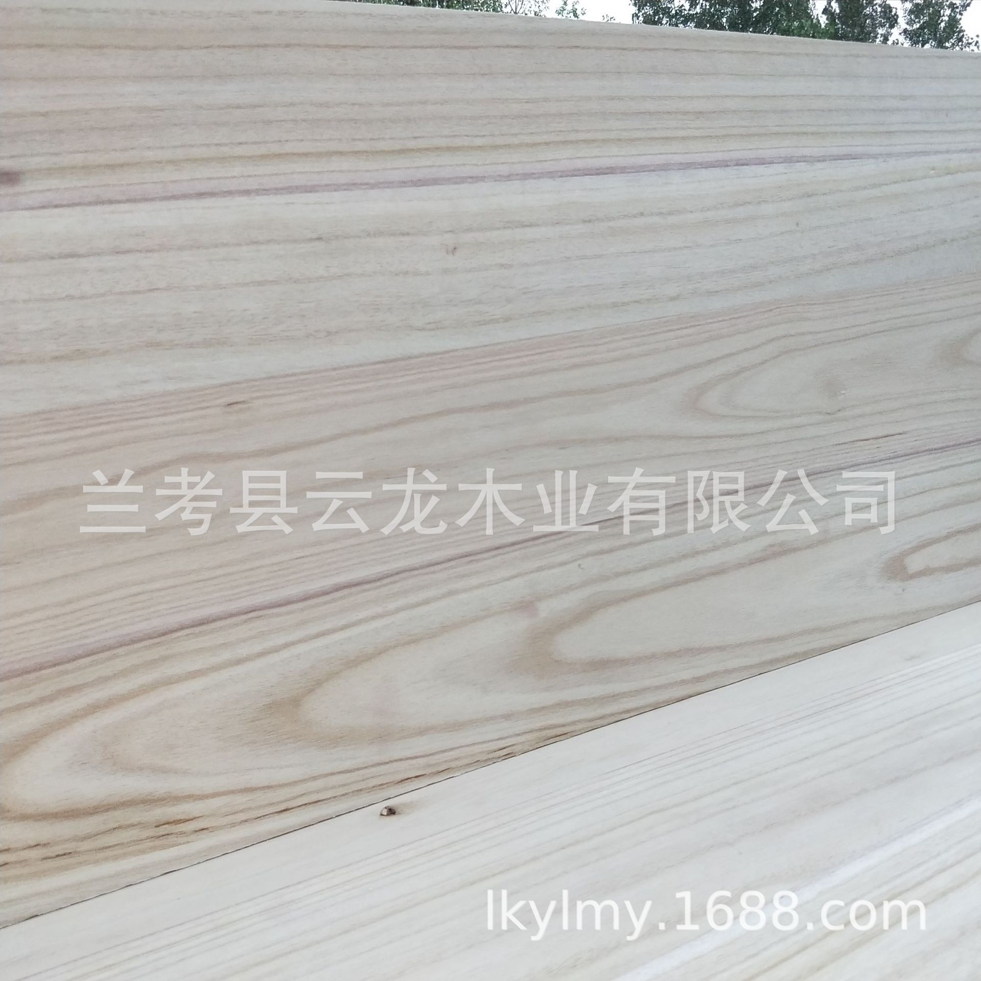 实木桐木拼板工艺品薄木板实木板材可烧色漂白家具实木配件实木条
