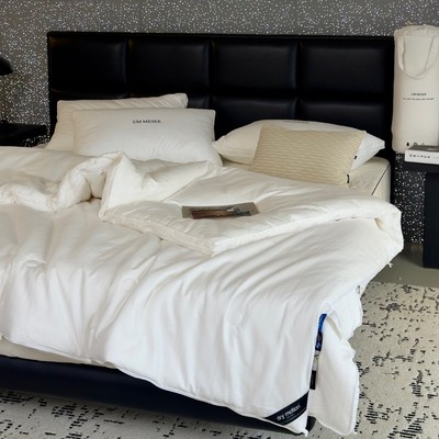 1L'M Meser2024秋冬双A类60支全棉提花春秋被冬被二合一子母被子