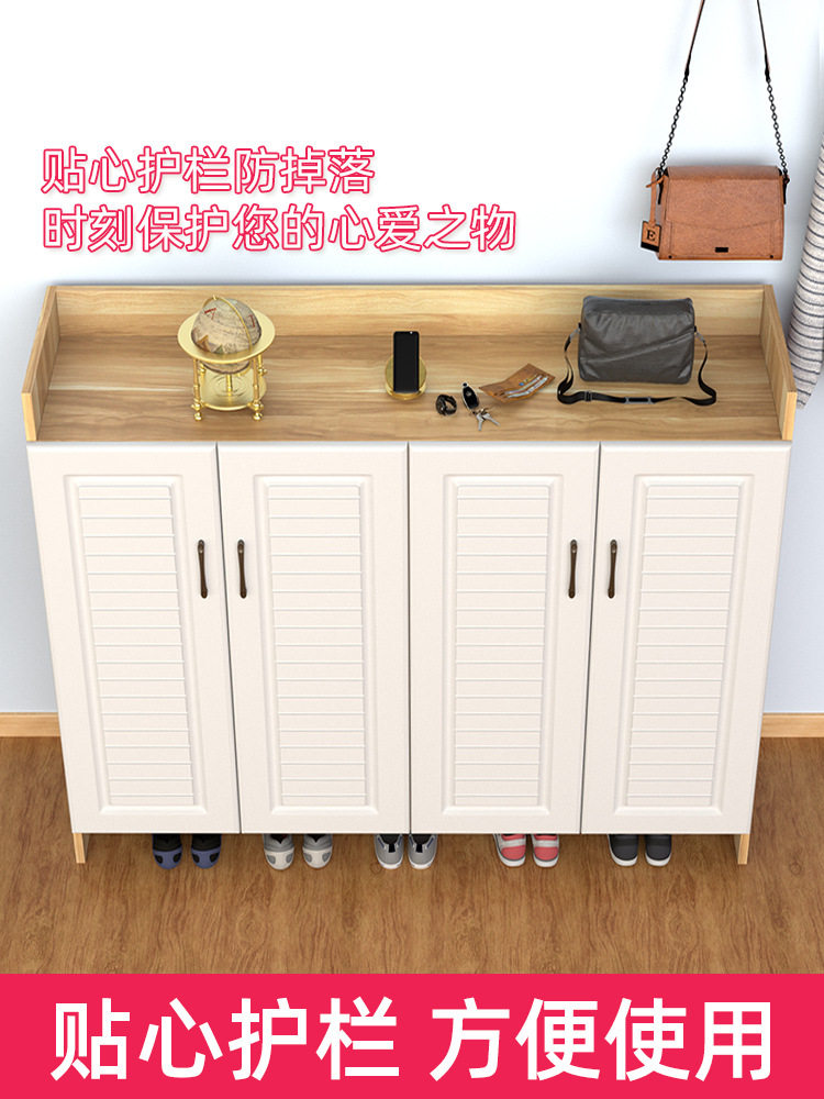 实木鞋柜家用门口玄关柜简约现代门厅柜特价经济型大容量鞋柜收纳