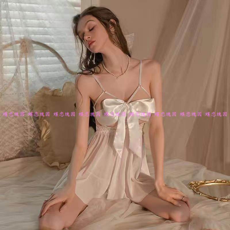 17点前-当天保密发带钢圈睡裙