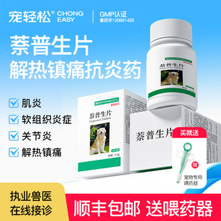 抗炎药片 萘普生片宠物狗狗犬用解热镇痛软组织炎症关节炎兽用正品