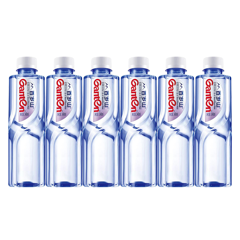 百岁山饮用矿泉水家庭用水囤货 348ml*12/24瓶