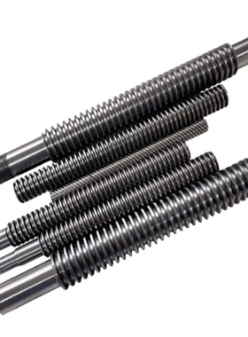 上隆标准轴端梯形丝杆 LTAR LTAR-D12 D16 D20 D25-L150-T10-A B