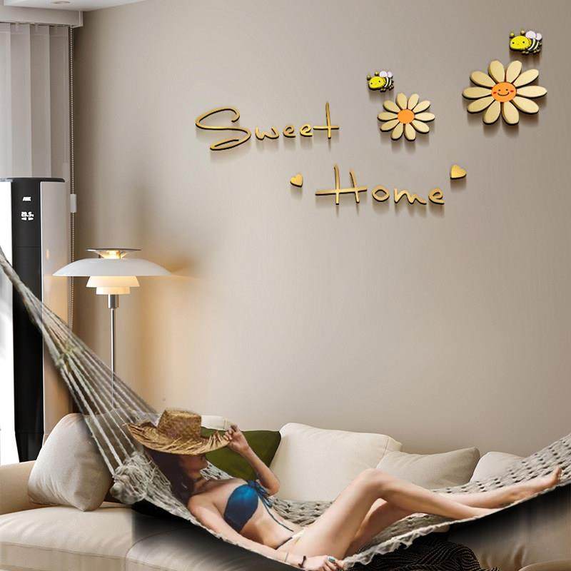 英文字母3d立体墙贴甜蜜家创意卧室客厅轻奢北欧电视背景墙面装饰,家居饰品,软装墙贴,淘宝优惠券,粉丝福利购,淘宝优惠卷