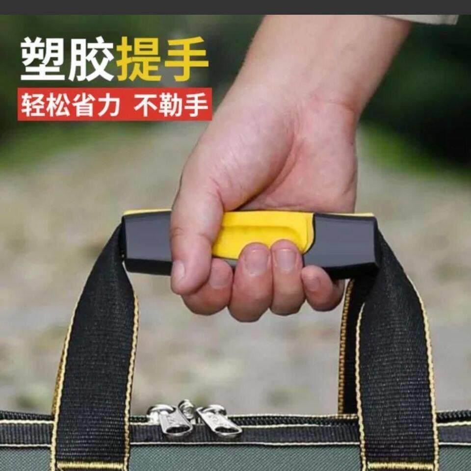 带轮工具包万向轮拉杆箱耐磨牛津布多功能箱包水电装修工具包滑轮