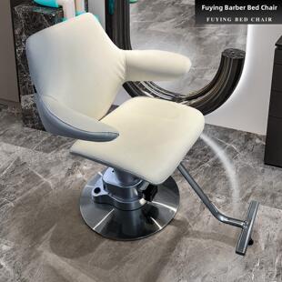 电动高档理发店发廊专用美发椅子烫染区剪发座椅美发店凳子可升降