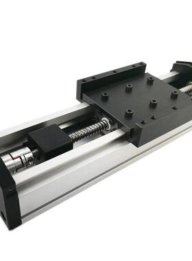 GF80密封防尘滚珠丝杆双线轨直线导轨电动数控模组升降十字滑台