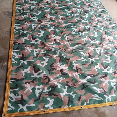 迷彩篷布超轻防晒防尘布不防雨货车大车专用耐磨篷布拉煤车垃圾车