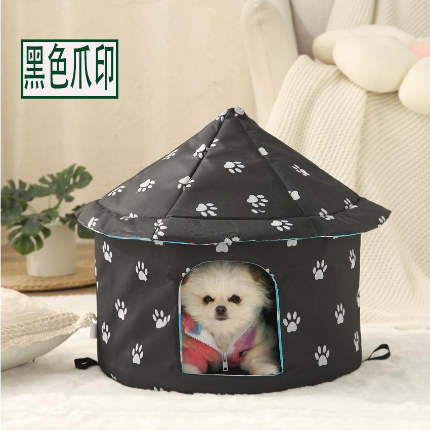 户外流浪猫屋防水宠物窝防寒猫窝狗窝牛津布可拆洗猫舍猫窝宠物屋