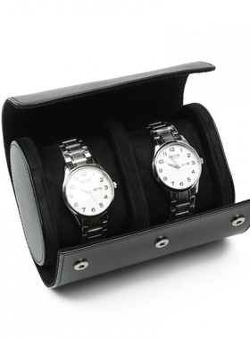 【间7号】皮革手表收纳盒 旅行防压防摔高级质感皮革随身