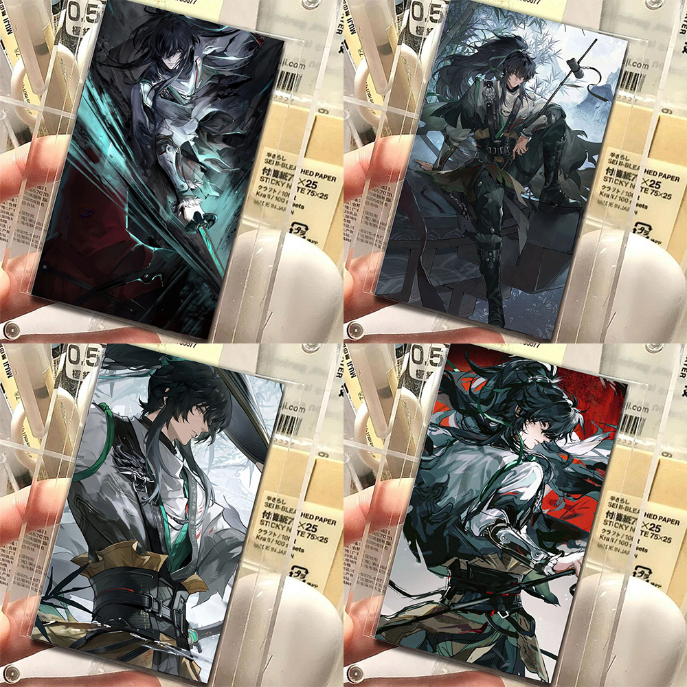 36张鸣潮仇远拍立得小卡周边高颜值二次元游戏同人绘画收藏卡礼物