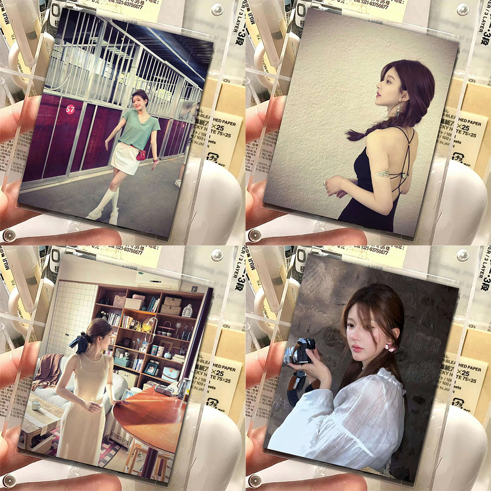 【赵露思】ins高颜值明星周边小卡许我耀眼许妍可露丽diy应援物料