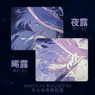 HAVEFUN MP02系列专业电竞鼠标垫CS瓦罗兰特吃鸡APEX鼠标垫