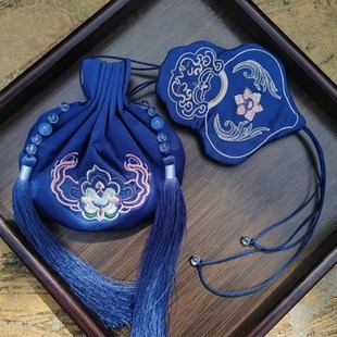 组合荷包汉服配饰香包福禄香袋中秋节定制成品 古风香囊刺绣葫芦式