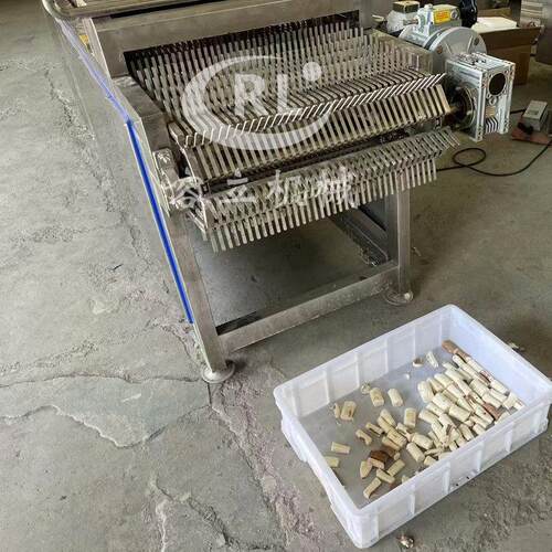全自动果蔬切段机无损伤鲜玉米冻玉米切段机器长豆角分段机